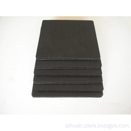 Anti-static hollow plate